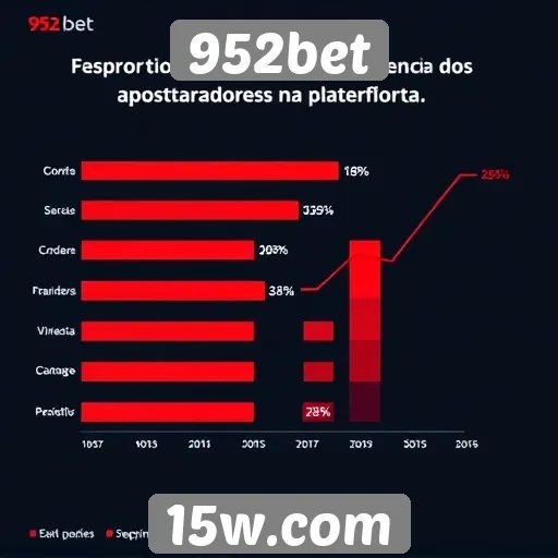 Estatísticas de usuários ativos no site 952bet