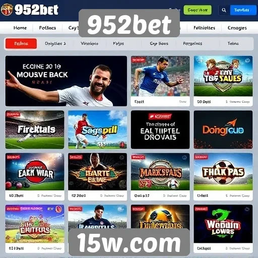 Análise das opções de jogos disponíveis na 952bet