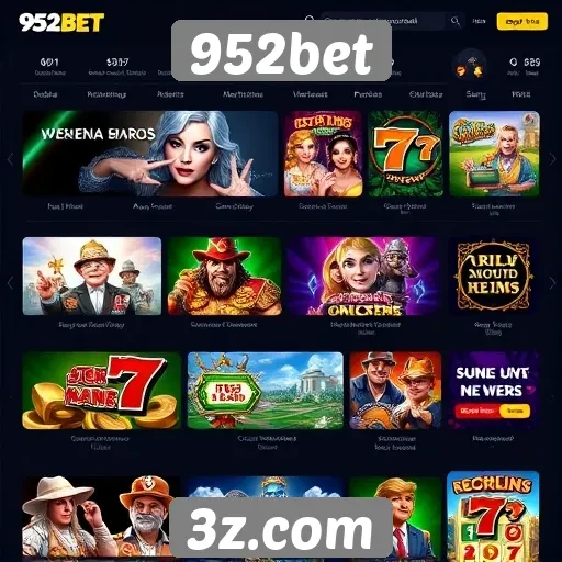 Análise das ofertas de jogos no site 952bet