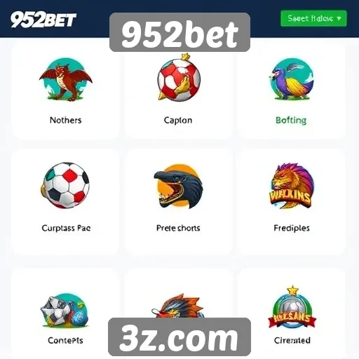 Avaliação das opções de jogos disponíveis na 952bet