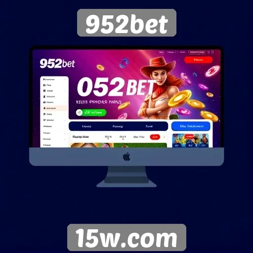 Usabilidade da interface do site 952bet
